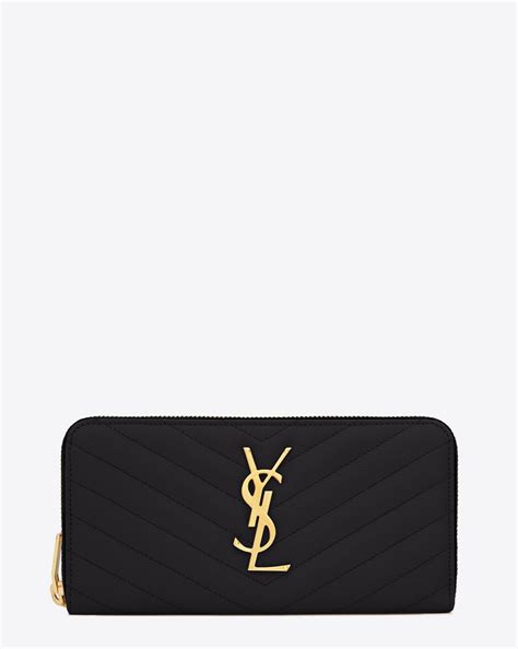 yves saint laurent porte monnaie femme|ysl wallets.